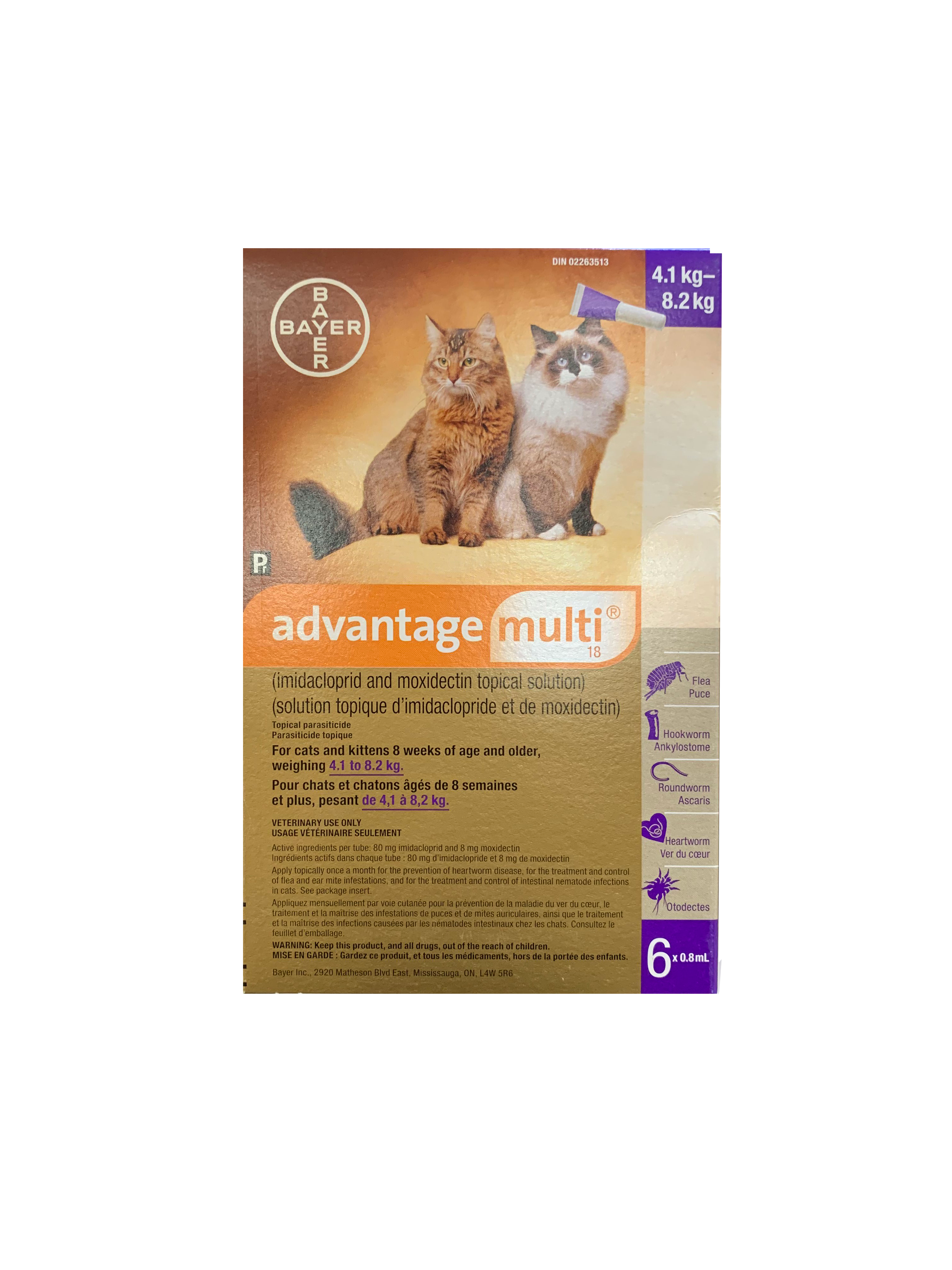 Buy Advantage Multi For Cats Pets Drug Mart Canada